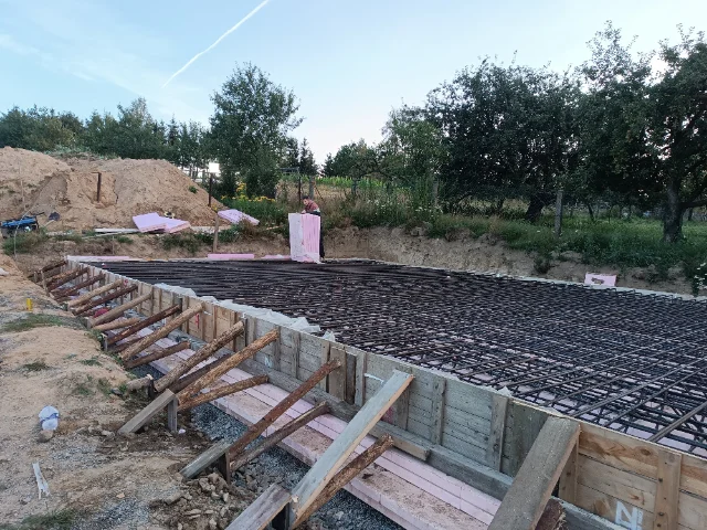 Plovoucí základová deska
